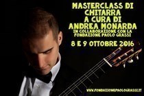 Masterclass di Chitarra a cura di Andrea Monarda, in collaborazione con la Fondazione Paolo Grassi